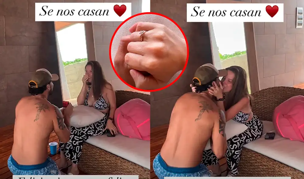 Randol y Greissy Ortega comenzaron su relación tan pronto como la colombiana llegó a Perú desde Estados Unidos. Foto: Composición LR/Instagram.