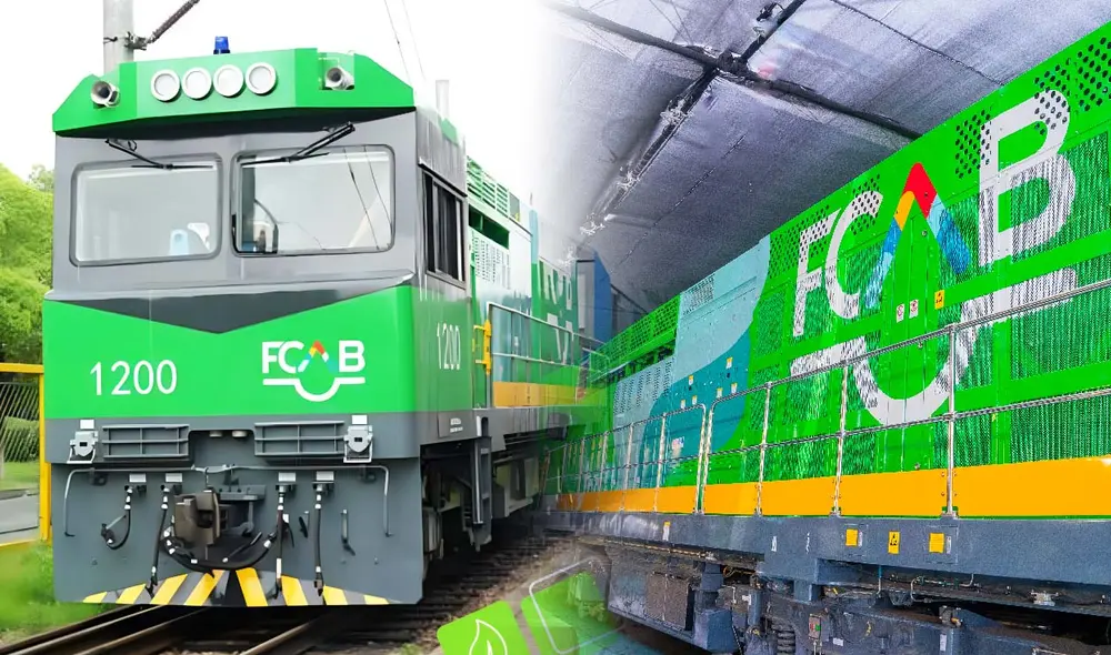 Chile ha lanzado el primer tren de hidrógeno en Sudamérica, un proyecto que busca descarbonizar el transporte ferroviario y mejorar la eficiencia energética en rutas mineras. Foto: composición LR/FCAB Chile ha lanzado el primer tren de hidrógeno en Sudamérica, un proyecto que busca descarbonizar el transporte ferroviario y mejorar la eficiencia energética en rutas mineras. Foto: composición LR/FCAB