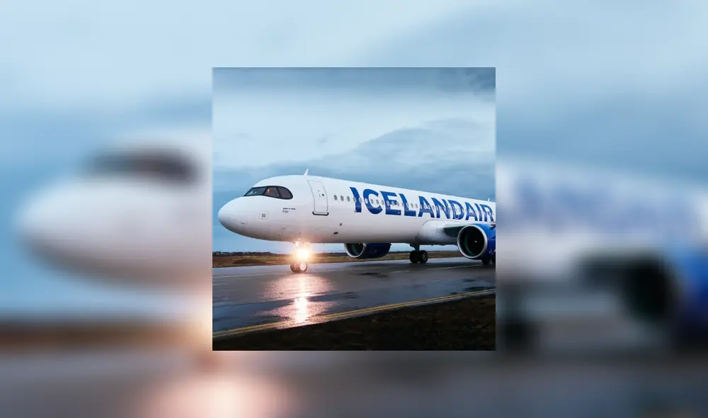 Avión de la aerolínea Icelandair. Foto: Miami International Airpor Avión de la aerolínea Icelandair. Foto: Miami International Airpor