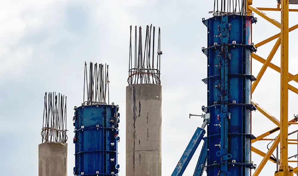 Las columnas son lo más importante en la construcción de tu casa. Foto: difusión