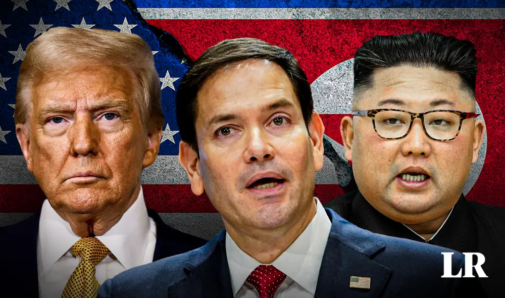 Corea del Norte se defiende ante las declaraciones de Rubio y asegura que no tiene intención de mejorar la relación diplomática con EE. UU. Foto: Jazmín CerasComposición LR