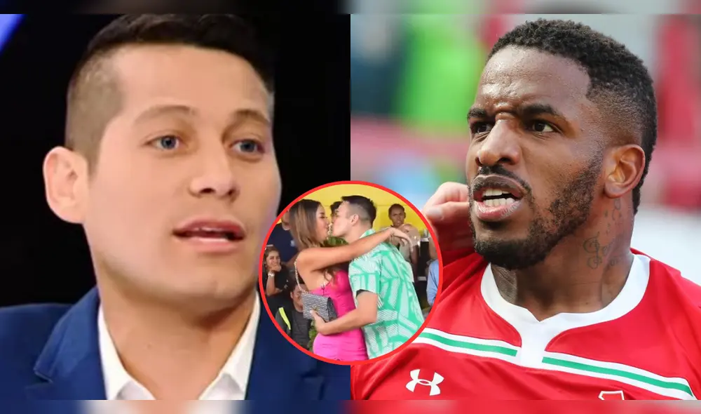 Luigui Carbajal habla sobre la reacción de Jefferson Farfán por su trabajo con Xiomy Kanashiro. Foto: Composición LR/TikTok