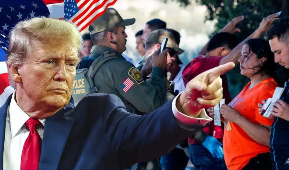 Peruanos en Estados Unidos enfrentan incertidumbre debido a las nuevas políticas migratorias impuestas por Donald Trump. Foto: composición LR Peruanos en Estados Unidos enfrentan incertidumbre debido a las nuevas políticas migratorias impuestas por Donald Trump. Foto: composición LR