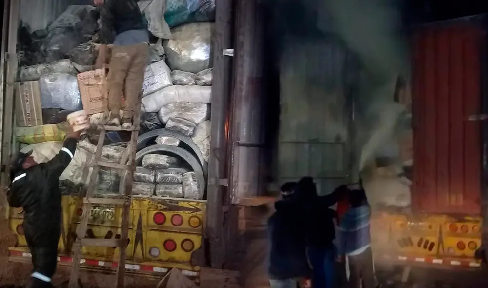 El personal de serenazgo actuó rápidamente para controlar la emergencia/Composición LR/Foto: Cinthia Álvarez