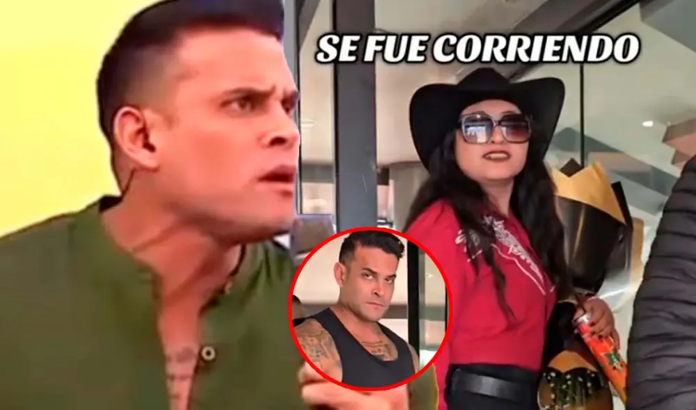 Christian Domínguez y Pamela López estuvieron en la presentación de Deportivo Garcilaso. Foto: Composición LR/Captura/América TV/Captura/TikTok