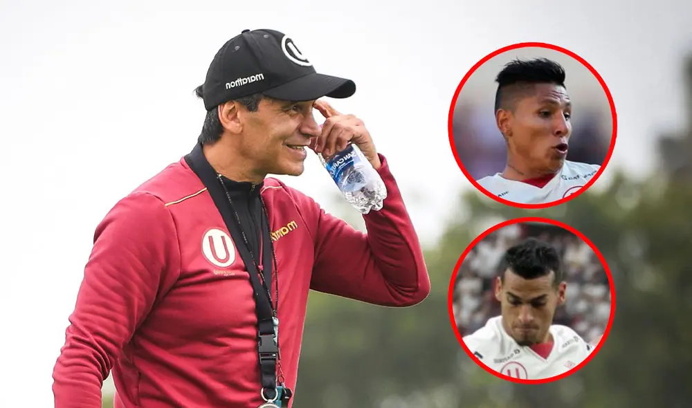 Fabián Bustos expresó que está conforme con su plantel a pesar de la ausencia de Raúl Ruidíaz y Miguel Trauco. Foto: composición LR/Universitario/X/GLR Fabián Bustos expresó que está conforme con su plantel a pesar de la ausencia de Raúl Ruidíaz y Miguel Trauco. Foto: composición LR/Universitario/X/GLR