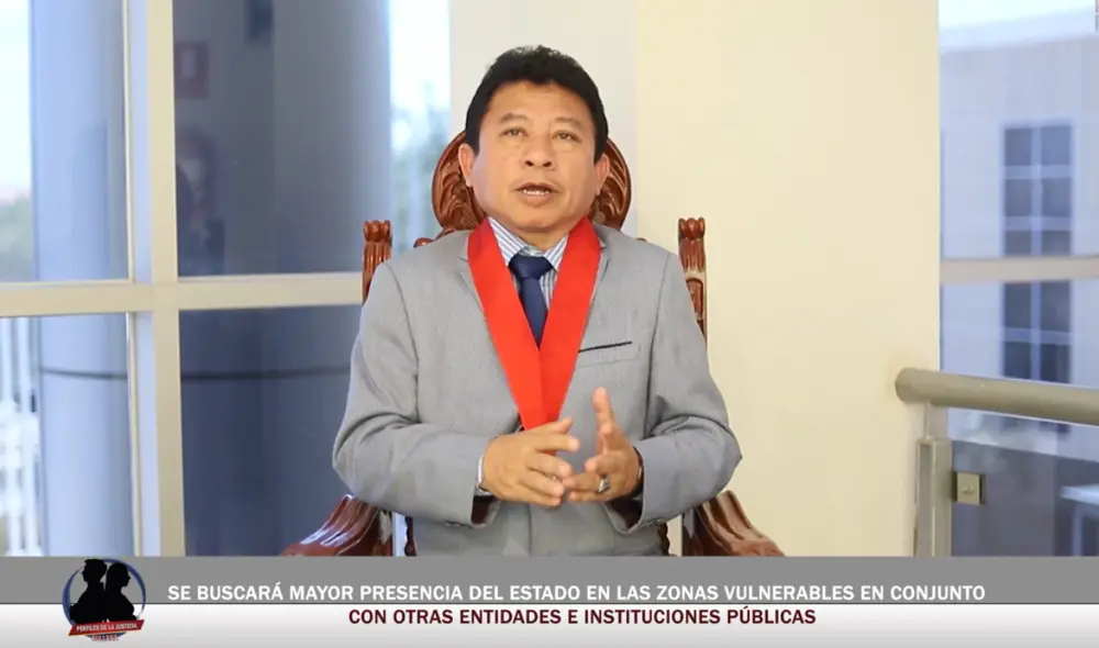 El Dr. Yone Pedro Li Córdova, presidente de la Corte Superior de Justicia de Sullana, revela los retos judiciales y objetivos para 2025-2026.