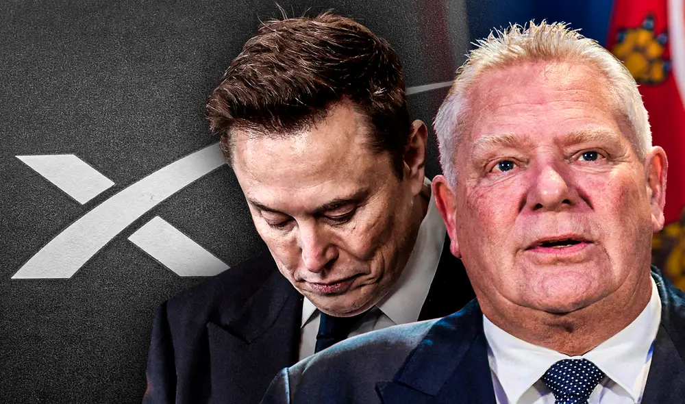 El primer ministro de Ontario indicó que la provincia no hará negocios que amenacen la economía de Canadá. Foto: Composición LR/AFP. El primer ministro de Ontario indicó que la provincia no hará negocios que amenacen la economía de Canadá. Foto: Composición LR/AFP.