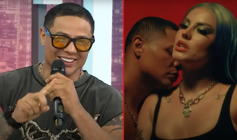 Jonathan Maicelo niega romance con Handa. Foto: Panamericana/YouTube