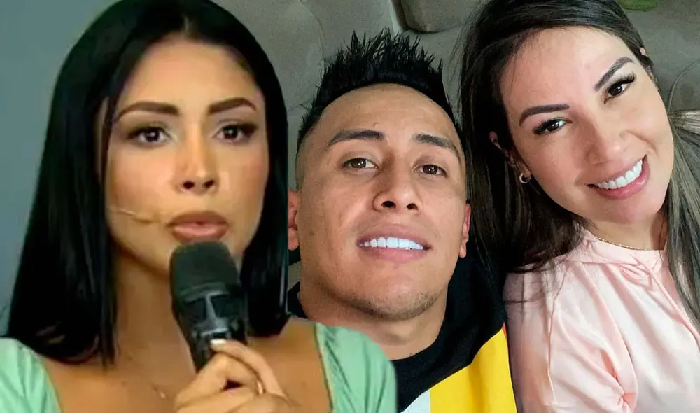 Pamela Franco y Christian Cueva tuvieron una relación extraoficial el 2018. Foto: Composición LR/Captura/América TV/Captura/Instagram