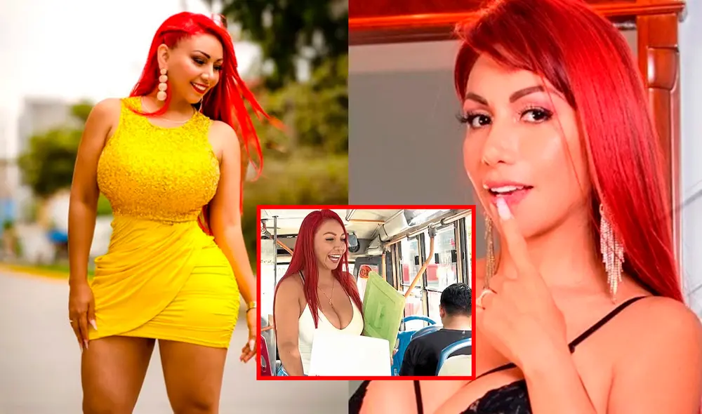 Deysi Araujo es vedette, bailarina y animadora de conciertos. Foto: Composición LR/Instagram/Trome.