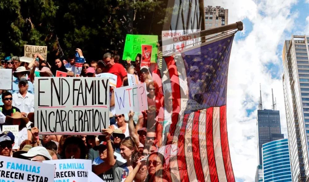 Latinos en Estados Unidos realizan huelga en contra empresas que apoyen decisión de Donald Trump. Foto: composición LR/difusión