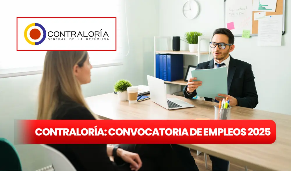 La Contraloría General de la República de Colombia ha abierto una convocatoria de empleos este 2025. Foto: composición LR / Freepik La Contraloría General de la República de Colombia ha abierto una convocatoria de empleos este 2025. Foto: composición LR / Freepik