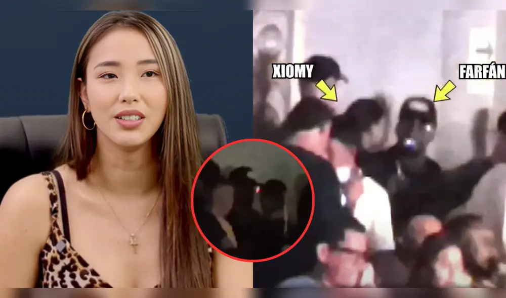 Xiomy Kanashiro admitió que se besó con Jefferson Farfán. Foto: Composición LR/TikTok/Willax