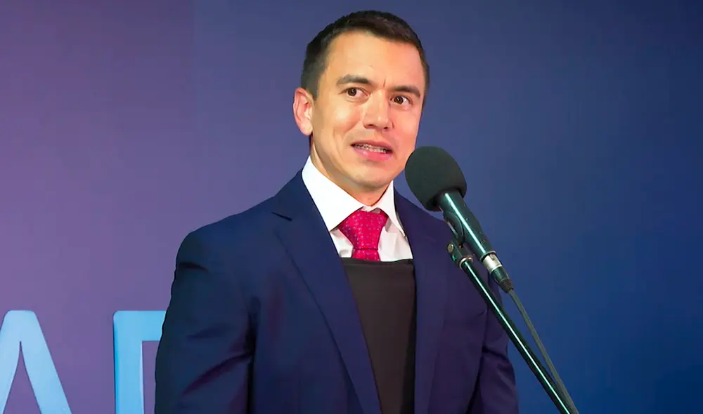 Daniel Noboa es el presidente más joven de la historia de Ecuador. Foto: CNN.