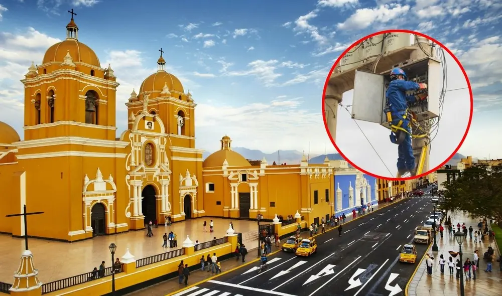 Hidrandina informa sobre trabajos de mantenimiento que afectarán el servicio eléctrico en Trujillo. Foto: PerúTravel/Hidrandina