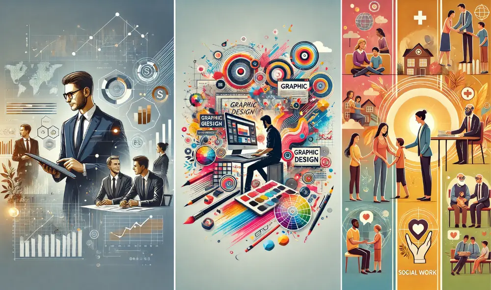 Según un reciente análisis de la inteligencia artificial, estas tres profesiones son las más accesibles para estudiar y ejercer. Foto: composición LR/chatgpt Según un reciente análisis de la inteligencia artificial, estas tres profesiones son las más accesibles para estudiar y ejercer. Foto: composición LR/chatgpt