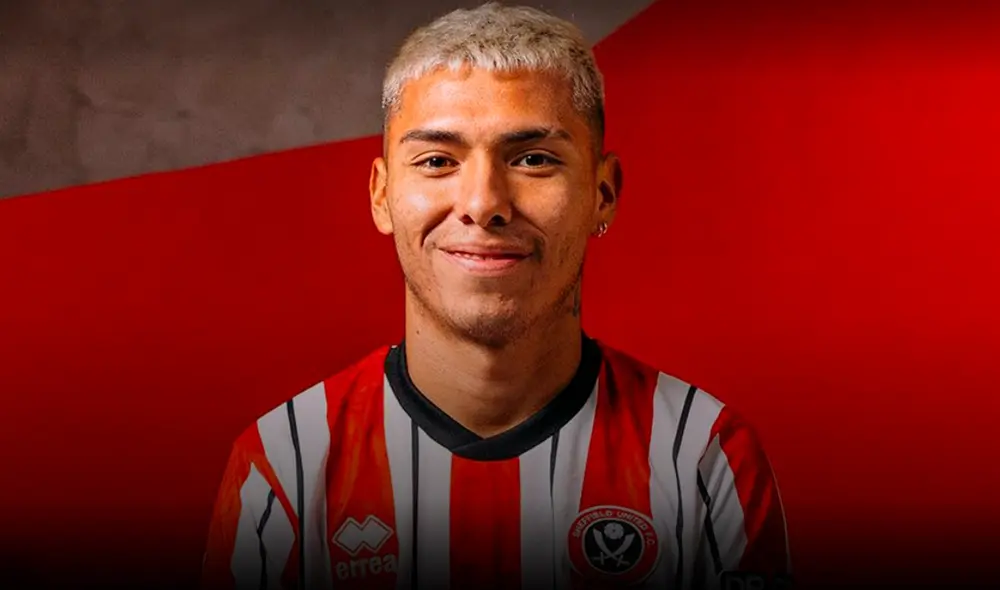 Jefferson Cáceres jugará por primera vez en el extranjero. Foto: Sheffield United Jefferson Cáceres jugará por primera vez en el extranjero. Foto: Sheffield United