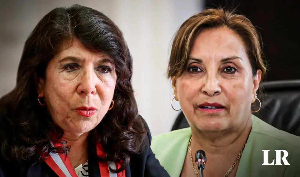 Janet Tello respondió a Dina Boluarte | Composición: Jazmín Ceras / Foto: LR.