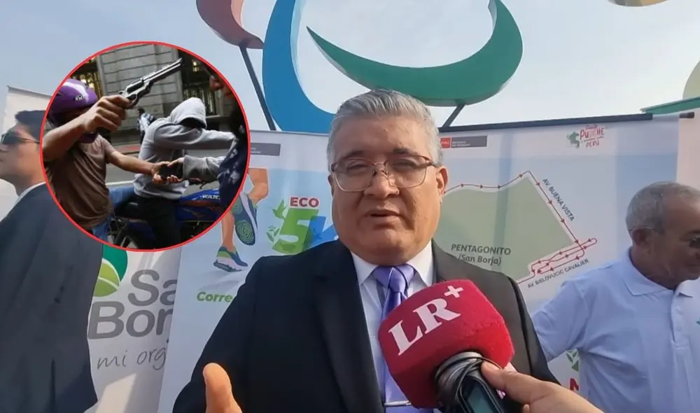 El ministro del Ambiente consideró que la delincuencia ha disminuido | Composición: LR.