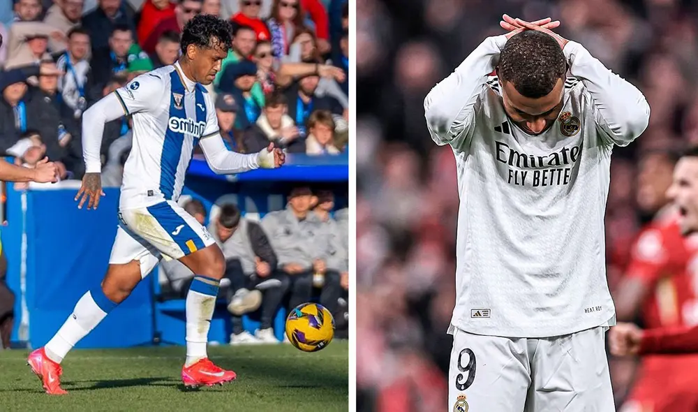Renato Tapia sería titular en el Real Madrid vs Leganés, mientras de Kylian Mbappé no jugará. Foto: composición LR/Leagnés/X/difusión Renato Tapia sería titular en el Real Madrid vs Leganés, mientras de Kylian Mbappé no jugará. Foto: composición LR/Leagnés/X/difusión