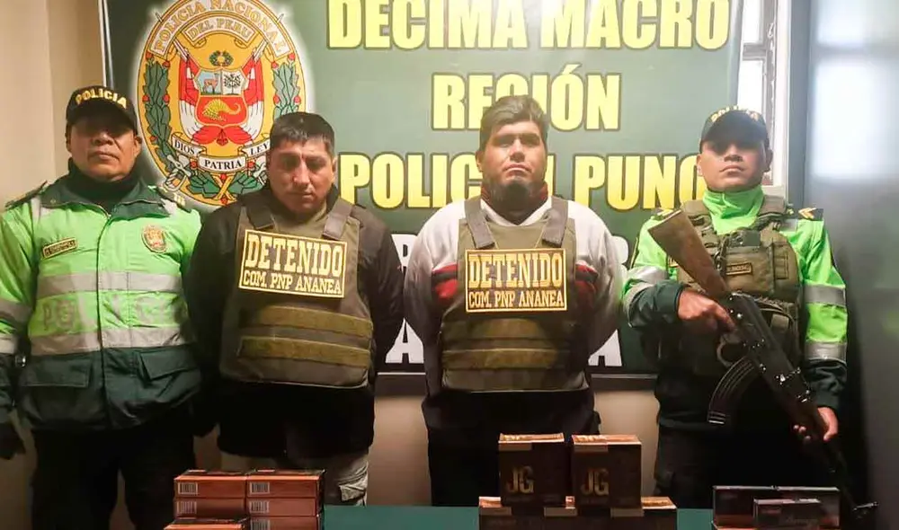 Los detenidos transportaban un arma y 925 municiones en un automóvil. Foto: La República/Cinthia Alvarez