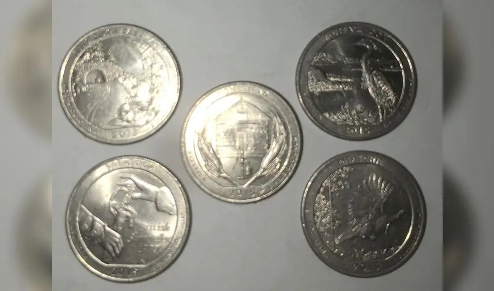 Esta moneda 25 centavos adquiere un mayor valor financiero con el paso de los años en EE. UU. Foto: Ebayimg