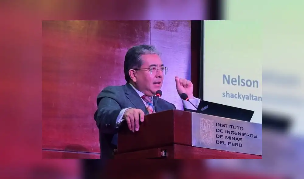 Nelson Shack, excontralor de la República. Foto: IIMP