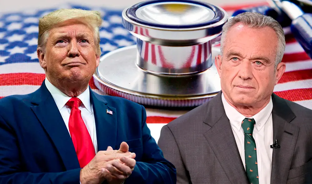 Tras recibir el visto bueno del Comité de Finanzas del Senado, Kennedy Jr. avanza hacia la fase final de su confirmación como líder del Departamento de Salud y Servicios Humanos. Foto: Composición LR.