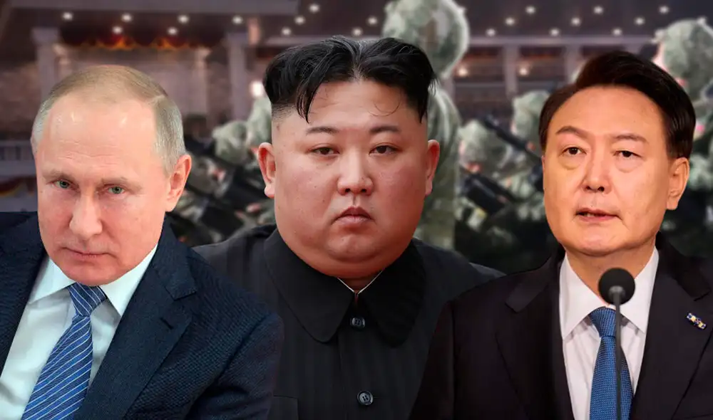 Los soldados de Corea del Norte se debilitaban rápidamente debido a su vulnerabilidad, pues carecían de blindaje adecuado y adaptación tecnológica. Foto: Composición LR.