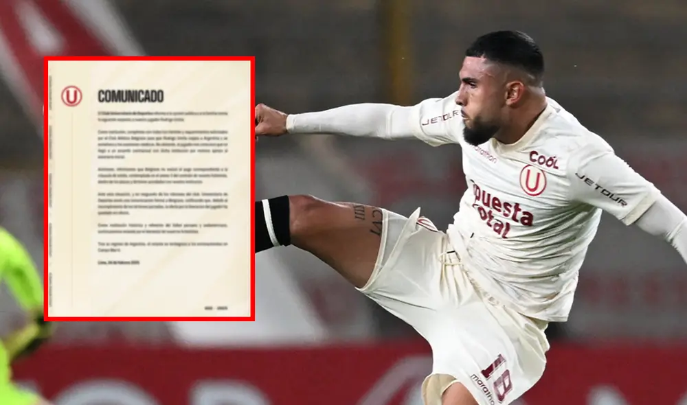 Rodrigo Ureña estuvo muy cerca de jugar por primera vez en el fútbol argentino. Foto: composición LR/Universitario/AFP