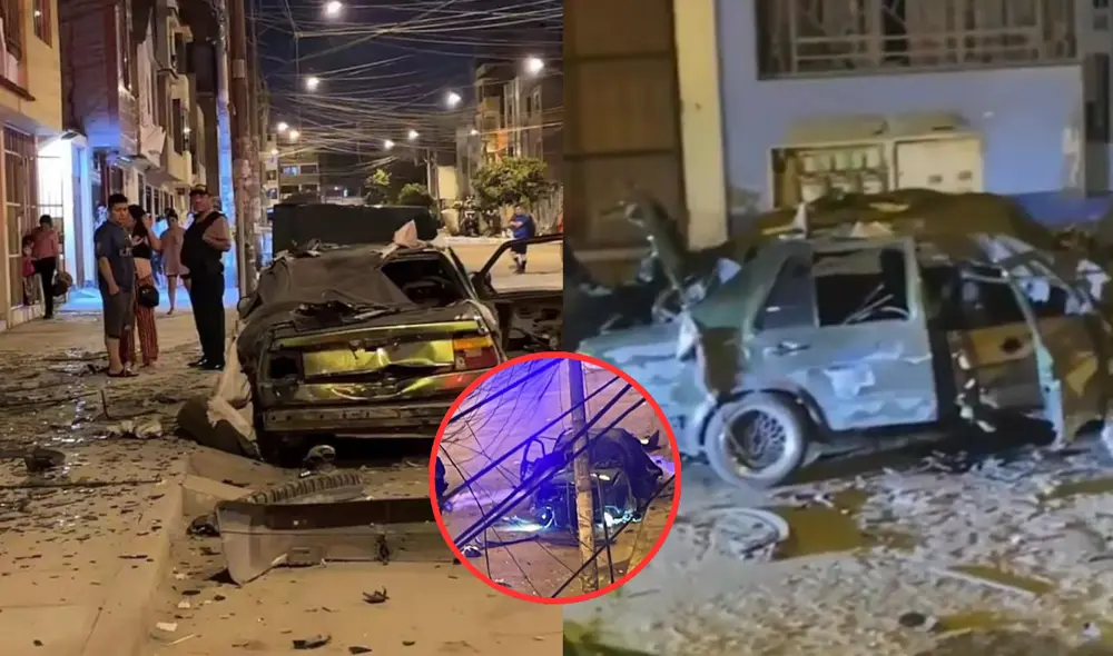 Explosión en Los Olivos alerta a los vecinos y a las autoridades. Foto: composición LR / captura X