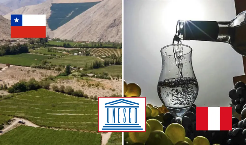 Ambos países continúan en disputa respecto al origen del pisco a nivel internacional. Foto: Gobierno de Chile/Andina/Unesco/LR Ambos países continúan en disputa respecto al origen del pisco a nivel internacional. Foto: Gobierno de Chile/Andina/Unesco/LR