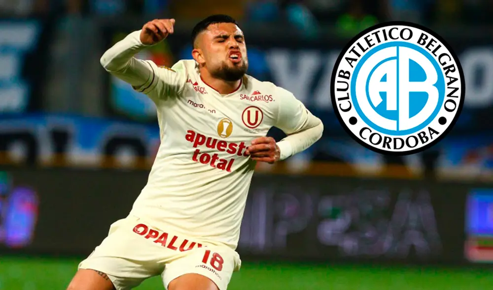 Belgrano iba a ser el primer club de Rodrigo Ureña en el fútbol argentino. Foto: composición de LR/archivo