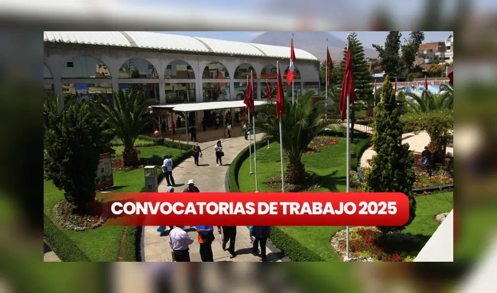 Municipalidad de Arequipa ha publicado una nueva convocatoria de trabajo. Foto: Composición LR/Difusión Municipalidad de Arequipa ha publicado una nueva convocatoria de trabajo. Foto: Composición LR/Difusión