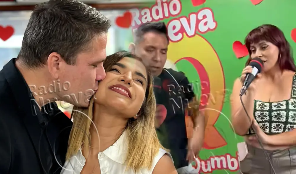 Paco Bazán protagonizó momento romántico con Susana Alvarado. Foto: composición LR/Nueva Q