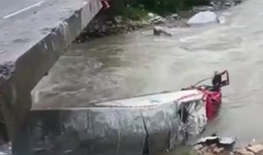 Dos menores se encuentran entre los desaparecidos por accidente. Foto: Difusión Dos menores se encuentran entre los desaparecidos por accidente. Foto: Difusión