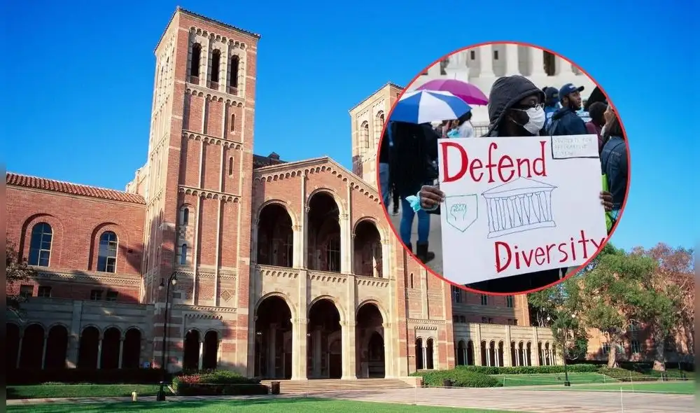 La Universidad de California insiste que no cambiará sus política de admisión. Foto: Composición LR/CQ-Roll Call/Telemundo La Universidad de California insiste que no cambiará sus política de admisión. Foto: Composición LR/CQ-Roll Call/Telemundo