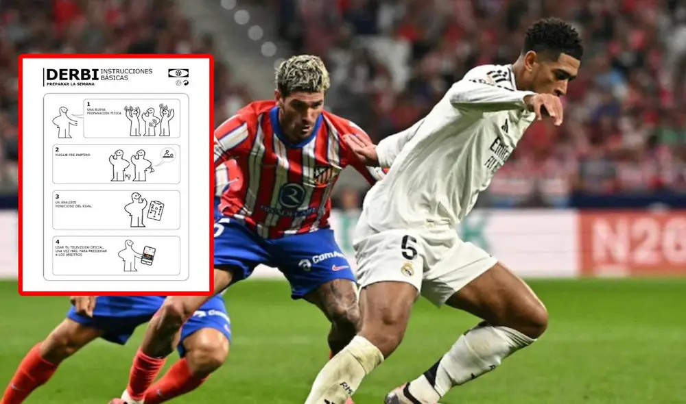 Real Madrid será local ante Atlético Madrid en el Santiago Bernabéu por LaLiga. Foto: composición GLR