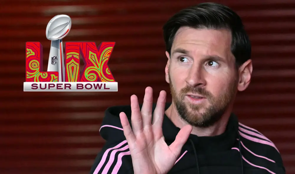Lionel Messi posiblemente esté ausente del Super Bowl 2025. Foto: composición LR/AFP