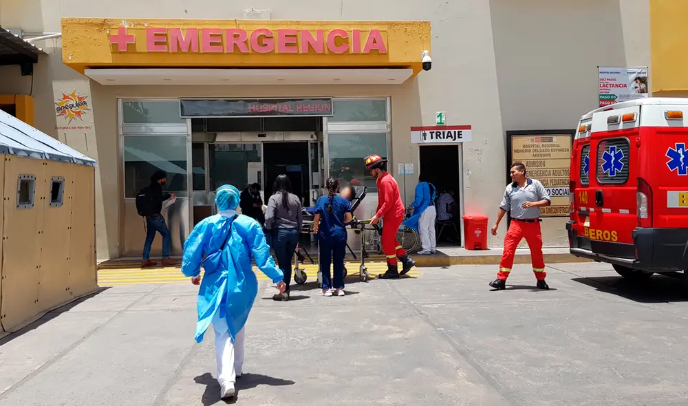 Médicos del hospital Honorio Delgado descubrieron el caso de abuso. Foto: Wilder Pari/La República