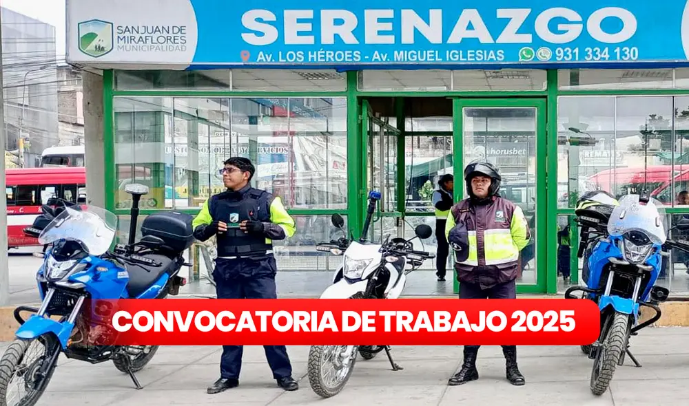 San Juan de Miraflores abre convocatoria de trabajo para postular en febrero 2025. Foto: Composición LR/Andina.