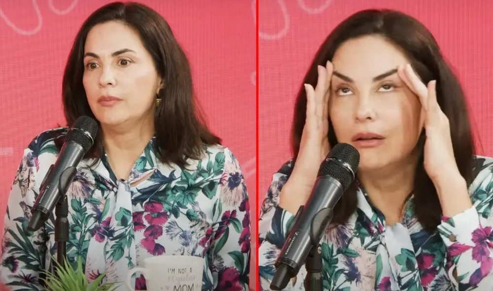 Ximena Díaz confiesa cómo es la crianza con sus hijos. Foto: YouTube/ El Popular