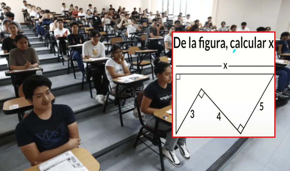 "Al inicio lo resolví mentalmente, pero no era la respuesta", reaccionaron usuarios. Foto: composición LR/ UNMSM