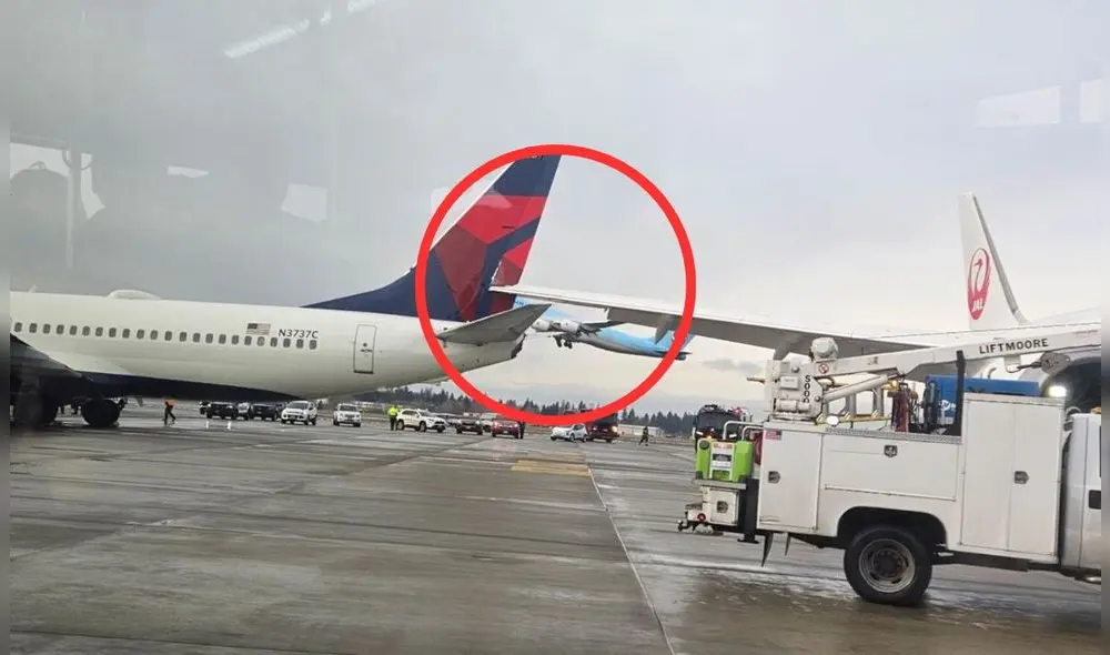 Solo se reportaron daños materiales en el aeropuerto de la capital de Estados Unidos. Foto: JeremyHarrisTV Solo se reportaron daños materiales en el aeropuerto de la capital de Estados Unidos. Foto: JeremyHarrisTV