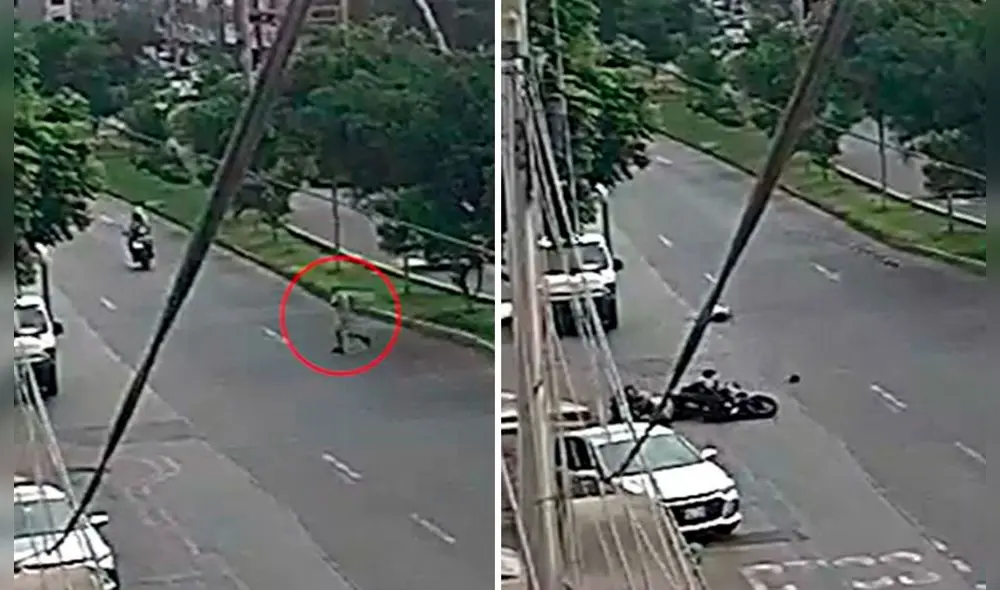 Accidente en Surco dejó un muerto y un herido. Foto: composición LR/difusión