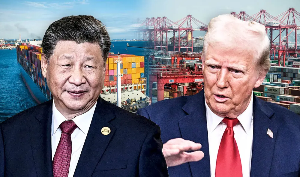 Aumento de aranceles de Estados Unidos a los productos chinos genera riesgos inflacionarios. Foto: composición LR/AFP