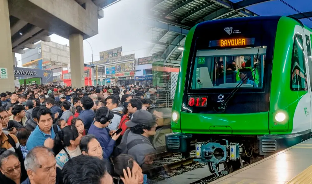 Línea 1 podría colapsar por alta demanda de pasajeros. Foto: composición LR/Andina Línea 1 podría colapsar por alta demanda de pasajeros. Foto: composición LR/Andina