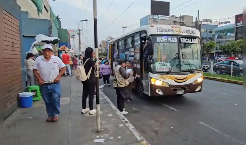Paro de transportistas este jueves 6 de febrero de 2025. Foto: Kevin García/La República