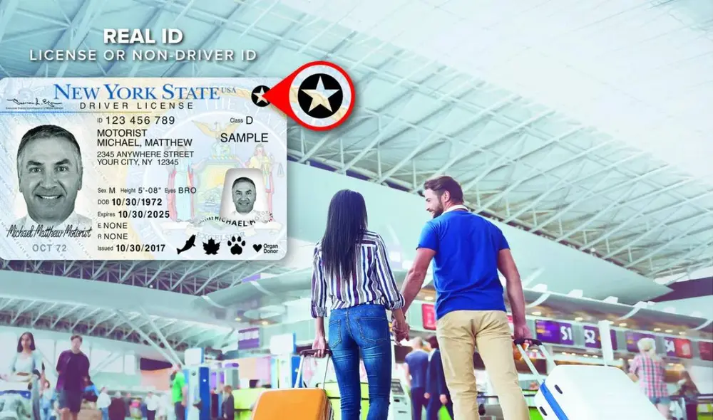 Real ID en Nueva York desde febrero 2025. Composición: Lr/CNN